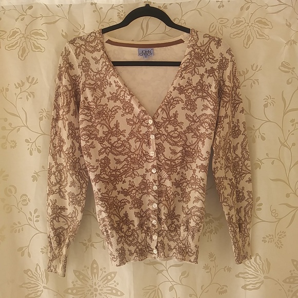 John Cabot Womens Cardigan Sweater Medi - Picture 1 of 4